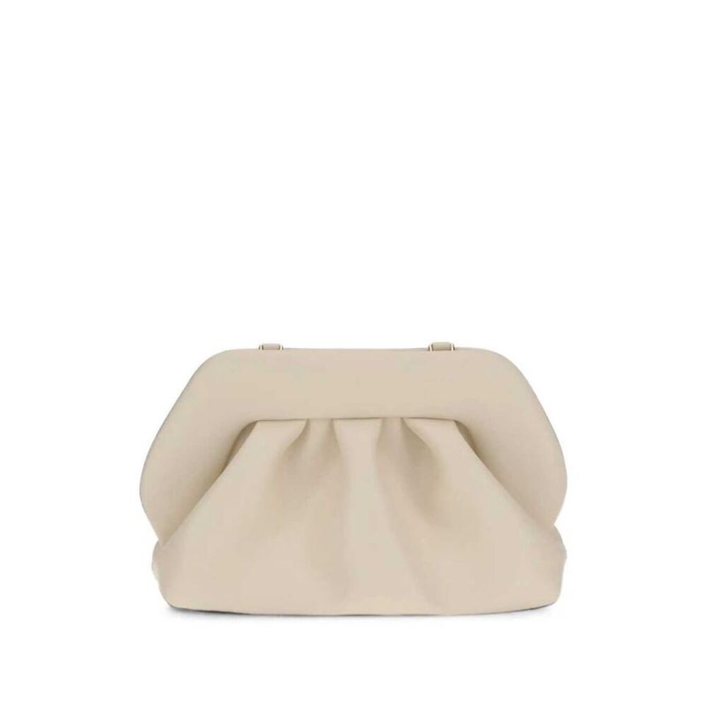 Themoire Women Medium Bios Ruched Clutch